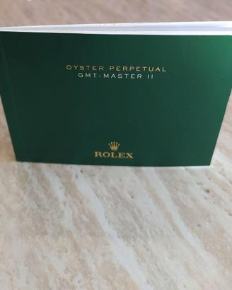 ROLEX , GMT booklet Master II