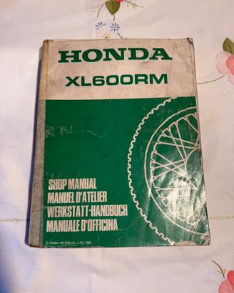 Manuale Officina Honda XL600