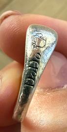 Anello Dodo in argento 925