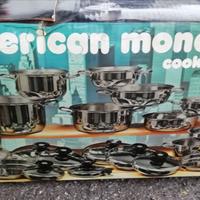 Batteria Pentole American Mondial NUOVE