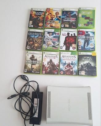 Xbox arcade+ giochi+controller 