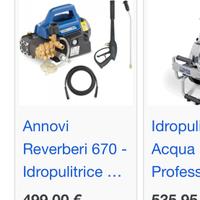 Idropulitrice ar 670 nuova