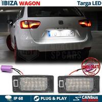 Placchette Luci Targa LED Seat IBIZA CANbus 6500K