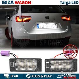 Placchette Luci Targa LED Seat IBIZA CANbus 6500K