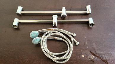 Set 2 doccini per doccia con flessibile