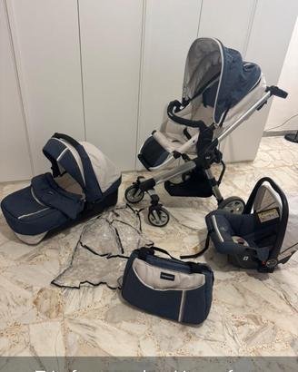 trio passeggino come nuovo
