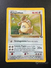 Kangaskhan 5/64 jungle holo pokemon card ita poor