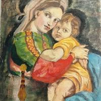 quadro tecnica affresco