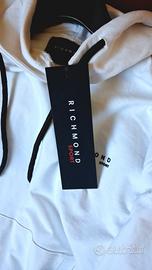 Felpa Richmond bianco taglia S