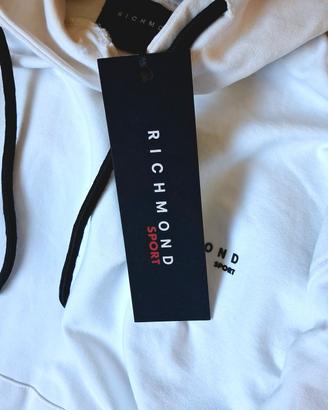 Felpa Richmond bianco taglia S