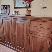 mobili sala - Credenza, Tavolo, Divano.