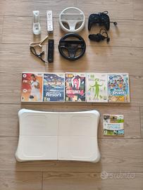 Nintendo Wii + pad + balance board 