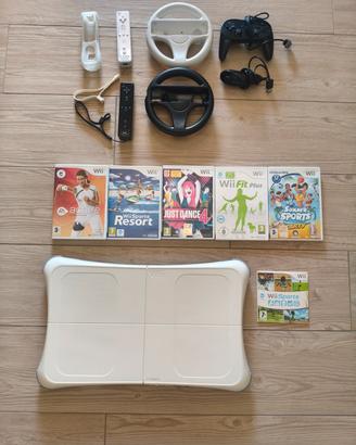 Nintendo Wii + pad + balance board 