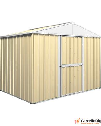 Box baracca lamiera Acciaio 275x175cm avorio