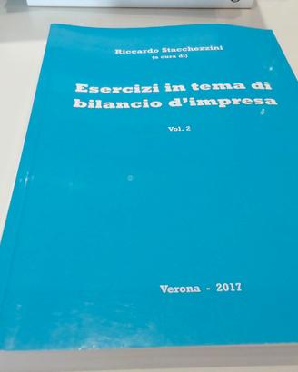 Esercizi in tema di bilancio d'impresa volo 2
