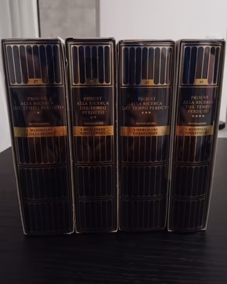 Meridiani Mondadori - volumi Proust 
