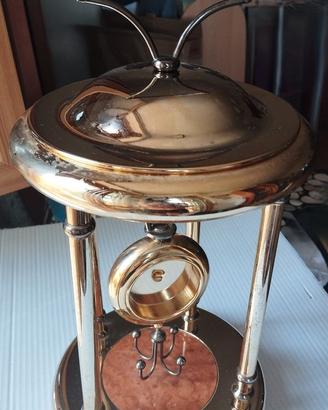 Espositore vintage da tavolo a lanterna in ottone