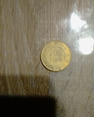 Moneta da 200 lire del 1978 Rara