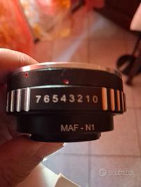 adattatore Minolta Sony A per Nikon 1
