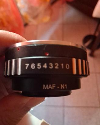 adattatore Minolta Sony A per Nikon 1