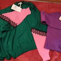 Set Donna 1 Cardigan + 2 Maglioncini Nuovi TagliaU