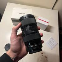 Sigma 18-35 f 1.8 attacco Canon + Viltrox