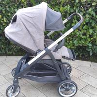 Trio Inglesina Aptica grigio con base isofix auto
