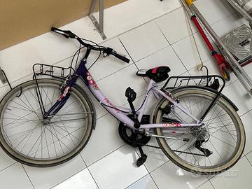 Bicicletta bambina, anni 8-10+