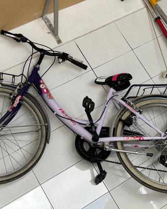 Bicicletta bambina, anni 8-10+