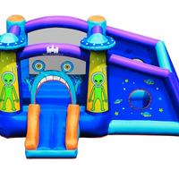 Castello Gonfiabile con piscina e soffiatore 