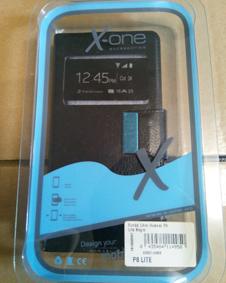 Cover a libro per Huawei P8 Lite. NUOVA