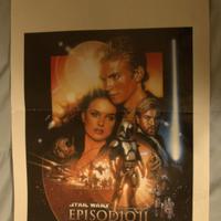 STAR WARS episodio 2 LOCANDINA