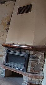 Inserto camino a legna