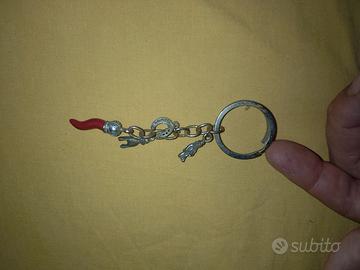 portachiavi  multi scaramantico corno ferro di cav