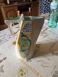Brocca vaso ceramica d’autore firmata nino caruso