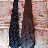 Due cravatte Versace vintage