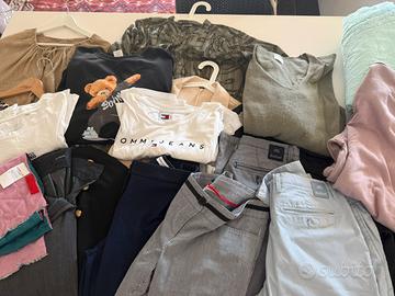 Set / lotto 20 pezzi abbigliamento uomo donna usat