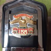 Sissybar con Fregio vintage per Harley -Davidson 