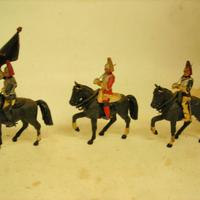 BRITAINS 3 GUARDIE INGLESI A CAVALLO