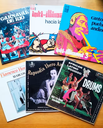 dischi folk, world e musica tradizionale vari