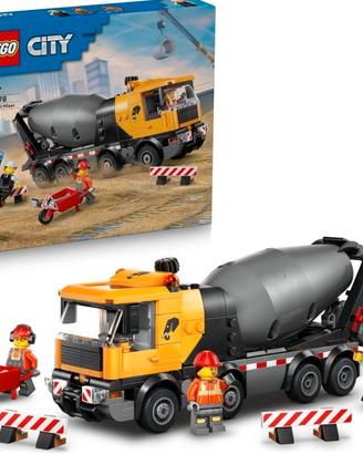 LEGO City Betoniera Giocattolo - Gioco Didattico c