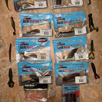 Artificiali  in gomma da spinning BASS/SPIGOLA