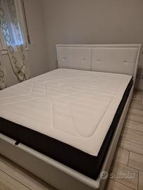 Letto con cassettone smontato senza materesso 