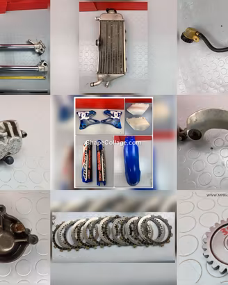 RICAMBI CARENE YAMAHA YZ 125 2T 2002 2004