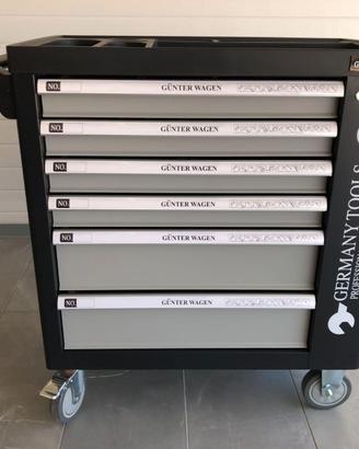 Carrello porta utensili attrezzi officina completo