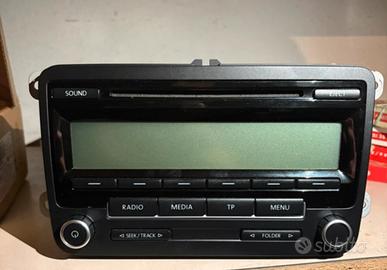 stereo golf 6 anno 2008 Volkswagen