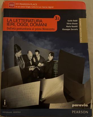 La letteratura ieri, oggi, domani 3.1