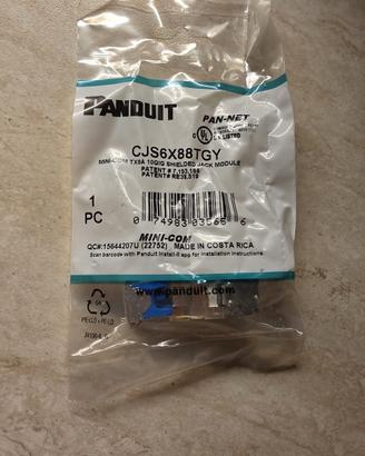 250 pz preae RJ45 panduit CJS6X88TGY