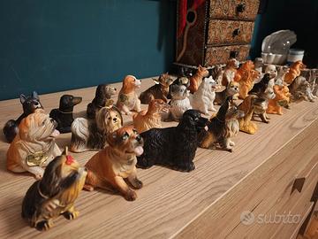 Collezione 32 cani in gomma New Ray Novelty 1988