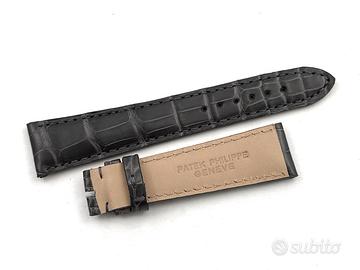 Patek Philippe Cinturino Alligatore Grigio 20/16